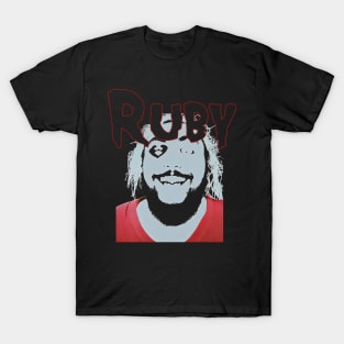 Ruby Da Cherry Retro Horror Punk Style T-Shirt